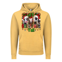 Vintage Mustard it's christmas y'all heifers Vintage Hoodie - Jasminsmagicworld