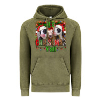 Vintage Olive it's christmas y'all heifers Vintage Hoodie - Jasminsmagicworld