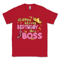 Red birthday boss Classic Tee - MaliasSmallBusiness