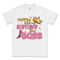 White birthday boss Classic Tee - MaliasSmallBusiness
