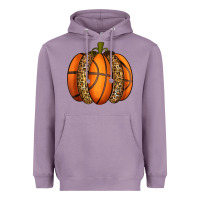 Lavender Basketball Pumpkin Heavyweight Hoodie - texasbilliewilder