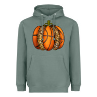 Sage Basketball Pumpkin Heavyweight Hoodie - texasbilliewilder