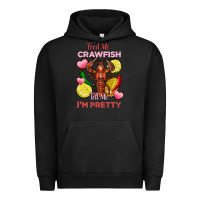 Pigment Black feed me crawfish tell me im pretty Urban Hoodie - FaDigitalArtStudio