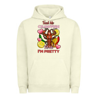 Pigment Pistachio feed me crawfish tell me im pretty Urban Hoodie - FaDigitalArtStudio