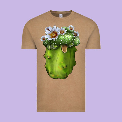 Blossfeldia Cacti Vintage Tee Designed By Lillyallendesigns