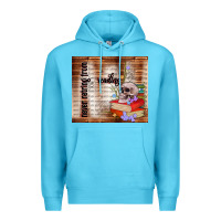 Ocean Blue never retring from reading Premium Hoodie - TumblerDesignByShophia