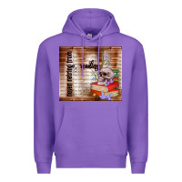 Purple never retring from reading Premium Hoodie - TumblerDesignByShophia
