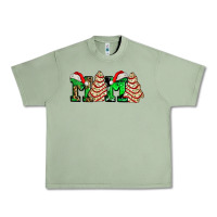 Oil Green mama with christmas tree cake ado Urban Heavy Tee - AdoDesignShop