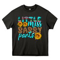 Asphalt little miss sassy pants Heavy Core Tee - HRA Design Shop