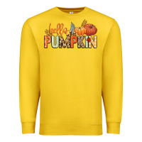 Lemon Hello pumpkin Premium Sweatshirt - NancyCooperArtShop