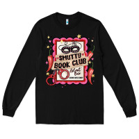 Black smutty book club admit one good girls only Long Sleeve Tee - MaliasSmallBusiness