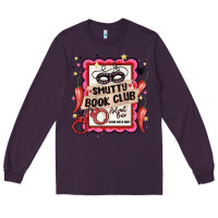 Plum smutty book club admit one good girls only Long Sleeve Tee - MaliasSmallBusiness