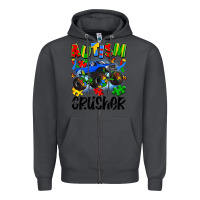 Smoke autism crusher Zipper Hoodie - Artiststas