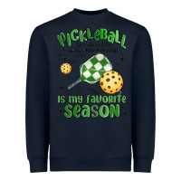 Navy pickleball is my favorite season Heavyweight Sweatshirt - MaliasSmallBusiness