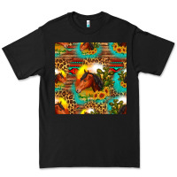 Black desert horse seamless patern Premium Tee - HRA Design Shop