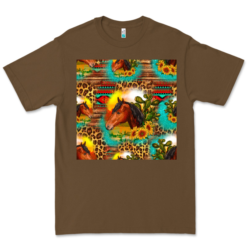 Desert Horse Seamless Patern Premium Tee by HRA Design Shop | Teevron