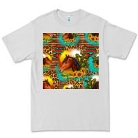 Dove Grey desert horse seamless patern Premium Tee - HRA Design Shop