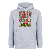 I'm The Sassy On The Elf Heavyweight Hoodie | Teevron