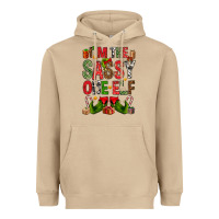 Mushroom I'm the sassy on the elf Heavyweight Hoodie - NancyCooperArtShop
