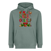Sage I'm the sassy on the elf Heavyweight Hoodie - NancyCooperArtShop