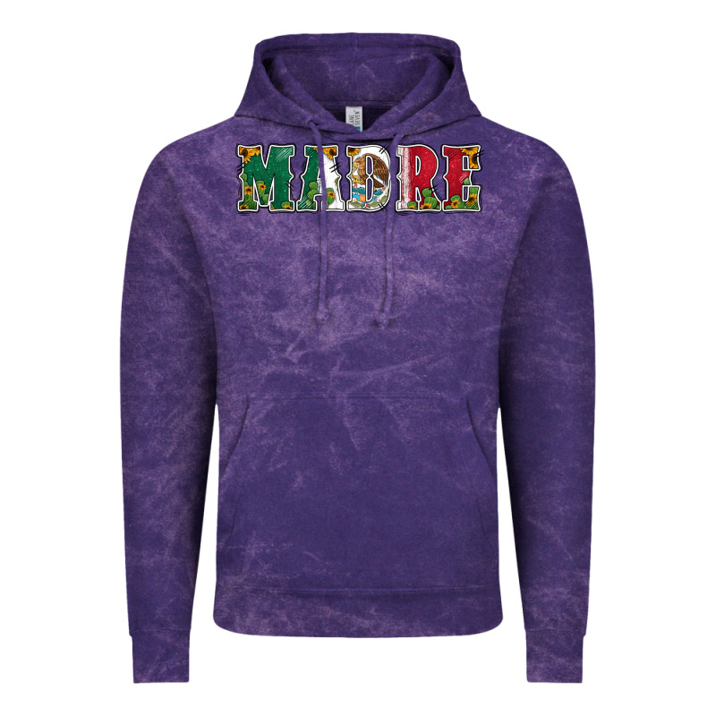 Mexican Flag Madre Vintage Hoodie by Jasminsmagicworld | Teevron