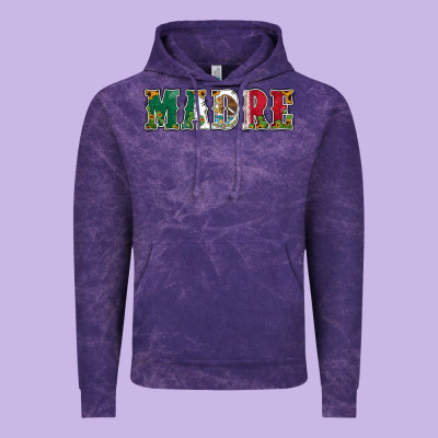 Mexican Flag Madre Vintage Hoodie Designed By Jasminsmagicworld