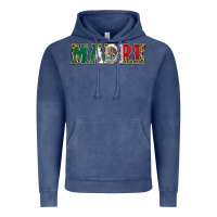 Vintage Denim mexican flag madre Vintage Hoodie - Jasminsmagicworld