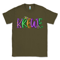 Army Green mardi gras krewe Classic Tee - MaliasSmallBusiness