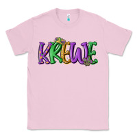 Bubblegum Pink mardi gras krewe Classic Tee - MaliasSmallBusiness