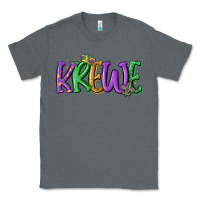 Charcoal Heather mardi gras krewe Classic Tee - MaliasSmallBusiness