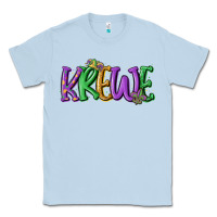 Dusty Blue mardi gras krewe Classic Tee - MaliasSmallBusiness