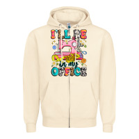 Sandshell i'll be in my office Zipper Hoodie - Artiststas