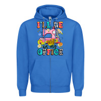 True Royal i'll be in my office Zipper Hoodie - Artiststas
