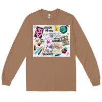 Toasted Coconut teacher always learning Long Sleeve Tee - NancyCooperArtShop