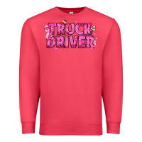 Cardinal Breast Cancer truck driver Premium Sweatshirt - texasbilliewilder