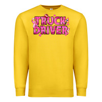 Lemon Breast Cancer truck driver Premium Sweatshirt - texasbilliewilder