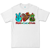 White peace love tequila Premium Tee - AdoDesignShop