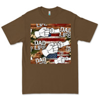 Cacao dad life fist bump seamless pattern Premium Tee - HRA Design Shop