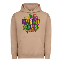 Pigment Burro mardi gras queen Urban Hoodie - FaDigitalArtStudio