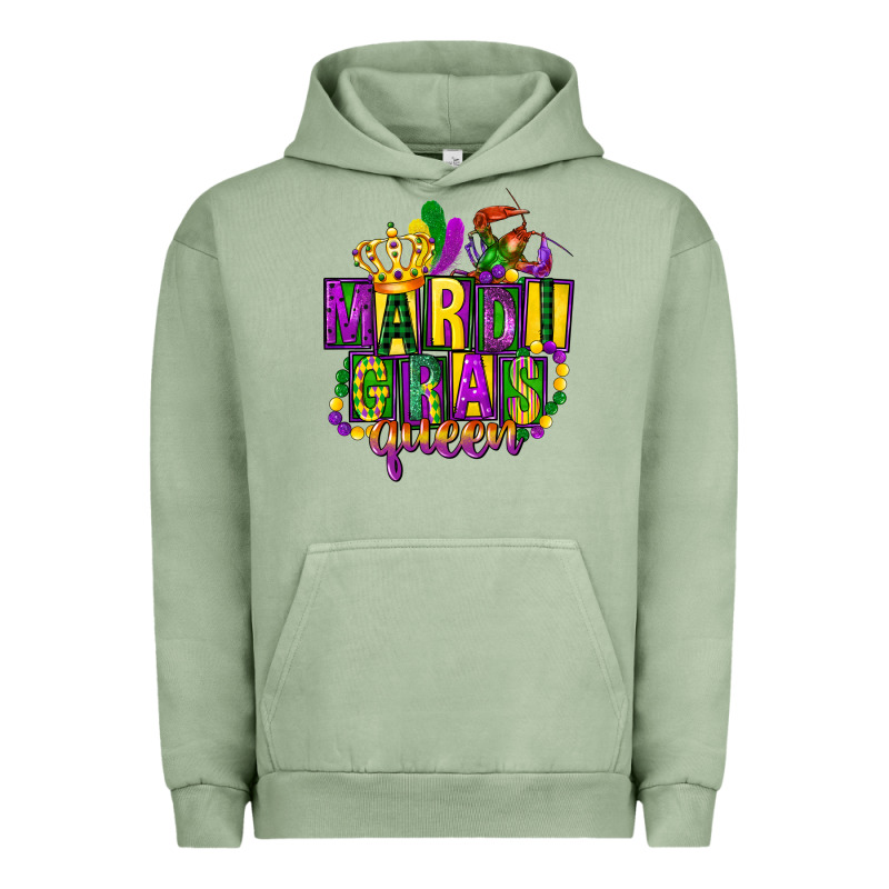 Mardi Gras Queen Urban Hoodie by FaDigitalArtStudio | Teevron