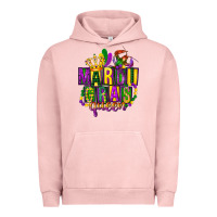 Pigment Salmon mardi gras queen Urban Hoodie - FaDigitalArtStudio