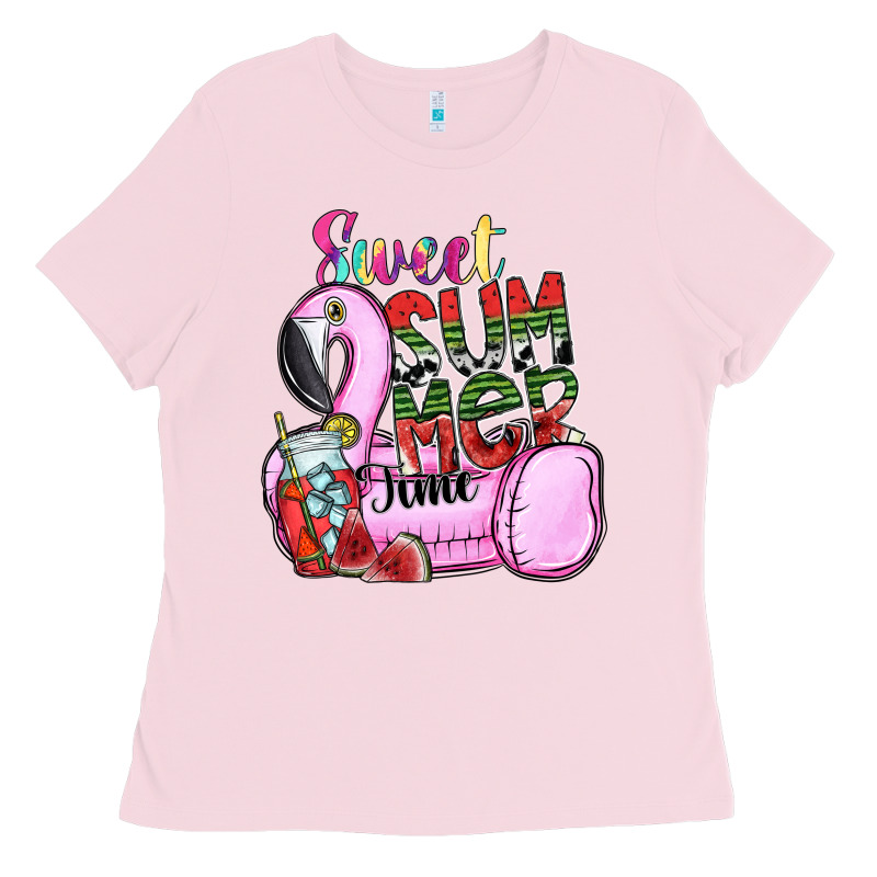 Sweet Summer Time Ladies Tee by SublimationCraftShop | Teevron