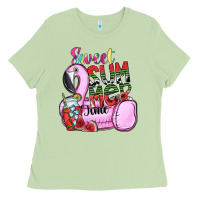 Matcha sweet summer time Ladies Tee - SublimationCraftShop