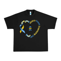 Black world down syndrome day Urban Heavy Tee - MaliasSmallBusiness