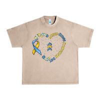 French Oak world down syndrome day Urban Heavy Tee - MaliasSmallBusiness