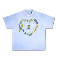Grape Ice world down syndrome day Urban Heavy Tee - MaliasSmallBusiness