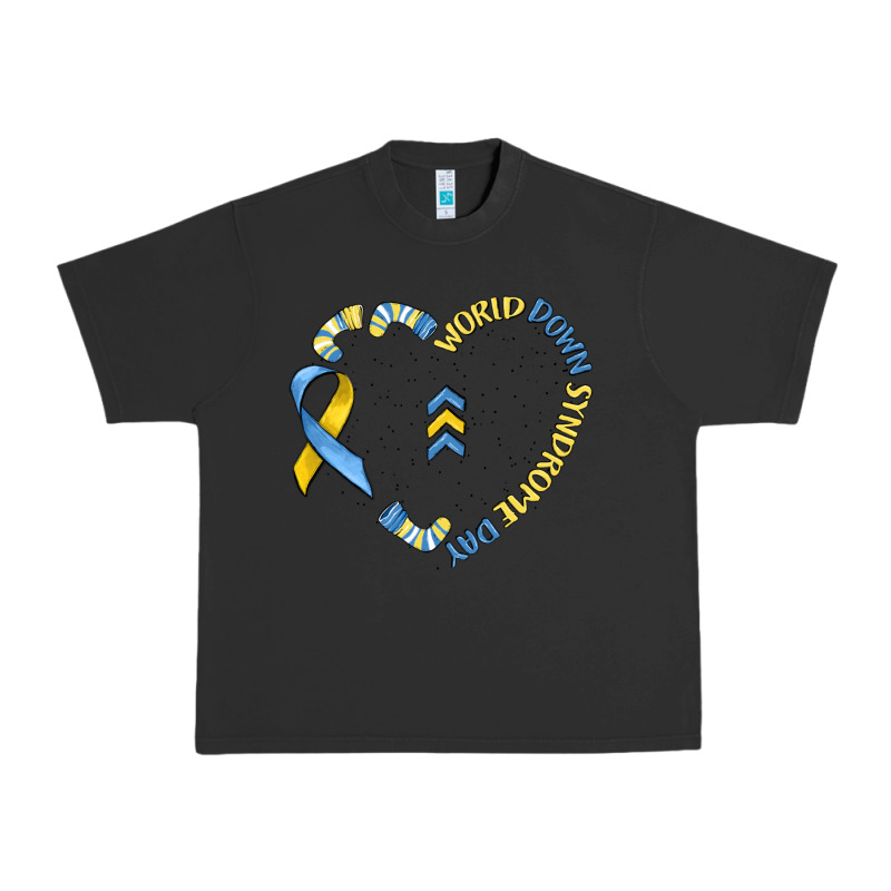 World Down Syndrome Day Urban Heavy Tee by MaliasSmallBusiness | Teevron