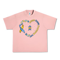 Salmon world down syndrome day Urban Heavy Tee - MaliasSmallBusiness