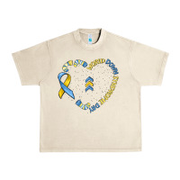 Sandshell world down syndrome day Urban Heavy Tee - MaliasSmallBusiness