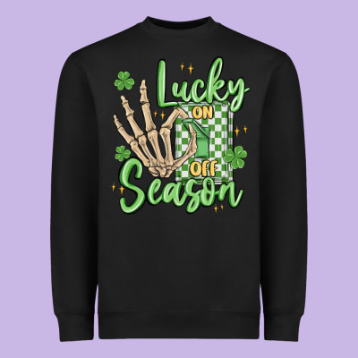 Lucky Season Heavyweight Sweatshirt Designed By Maliassmallbusiness